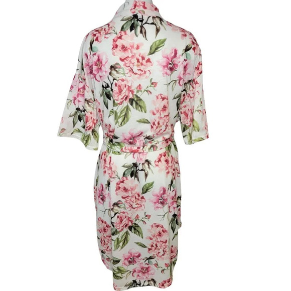 Anthropologie Show Me Your MuMu Floral Tie Waist Robe - Picture 2 of 7